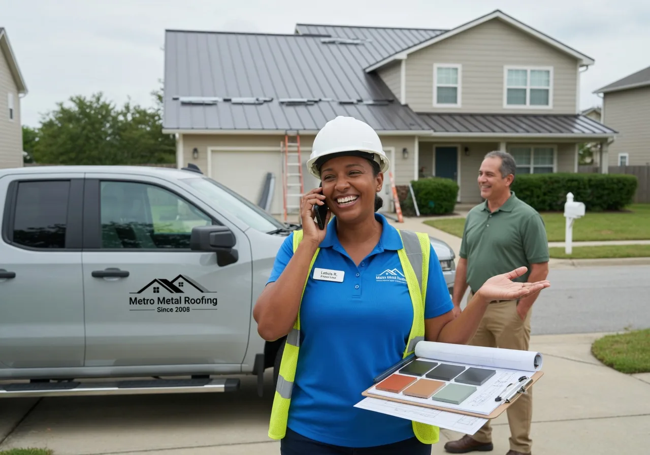 Storm Damage Metal Roof Repair in Bellwood, AL